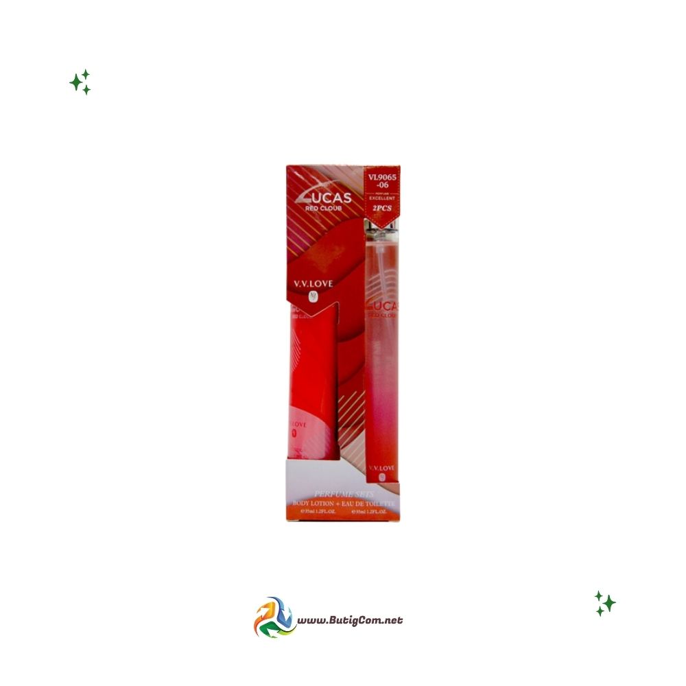 Est-V.V.Love 35ml Lucas Red Cloub H 2pza Dl15