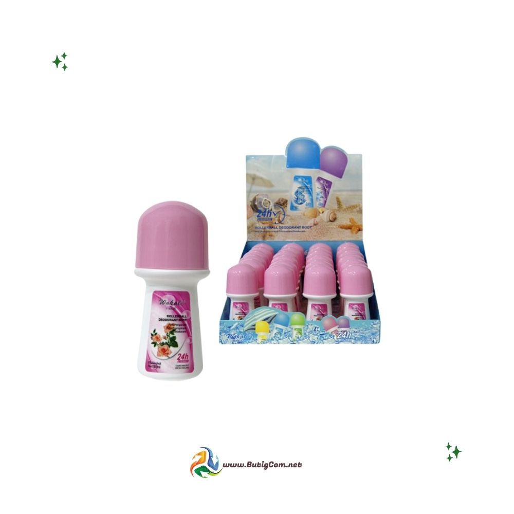 Deo Wokali 50ml Rollon Rosa Dl24