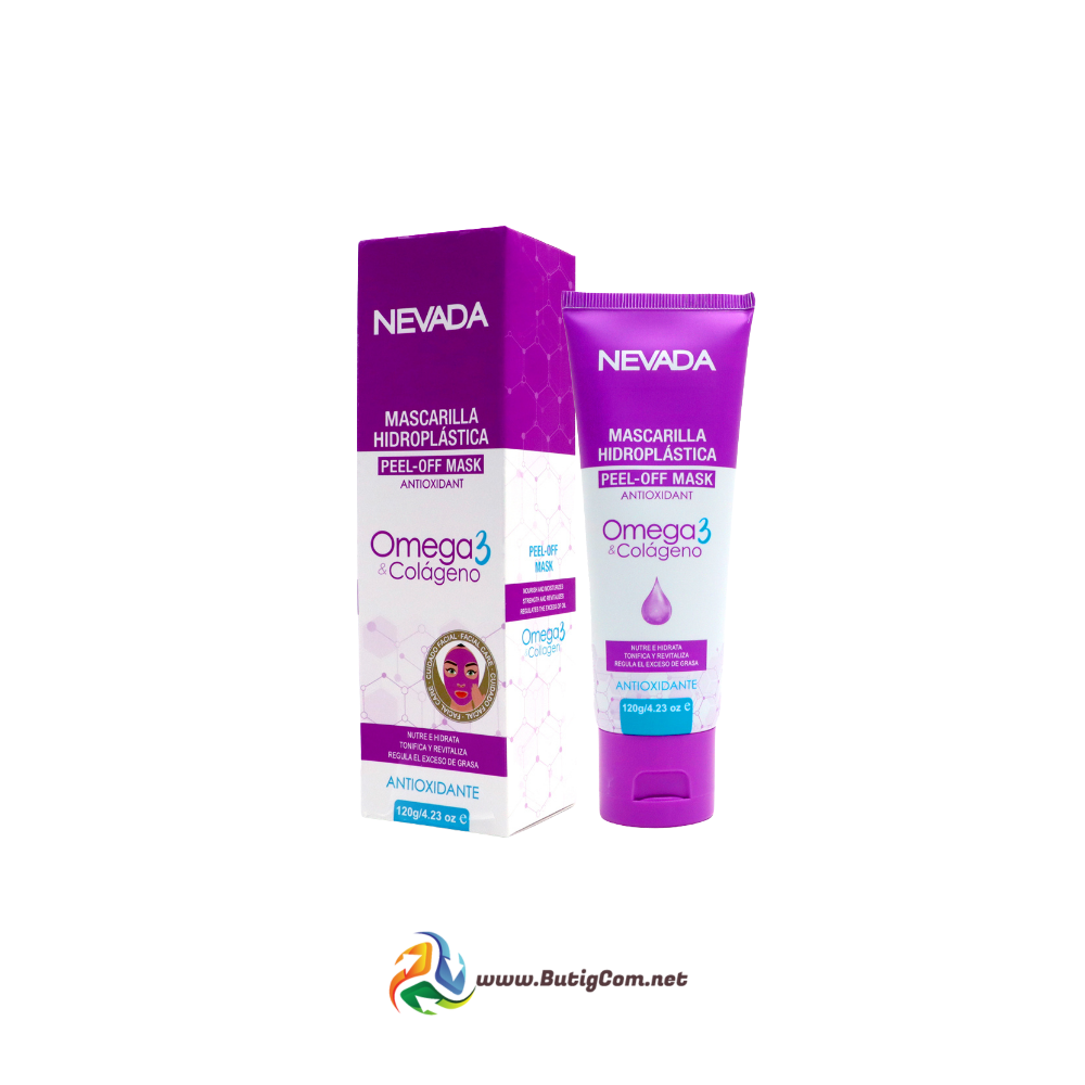 Nevada Mascara Facial Hidroplastica Omega-3 120g