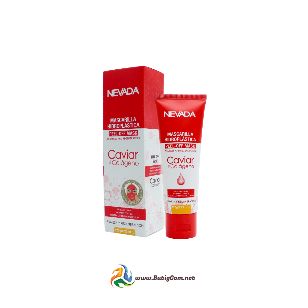 Nevada Mascara Facial Hidroplastica Caviar 120g