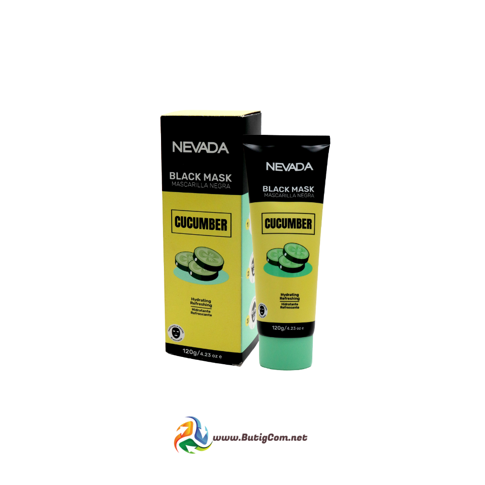 Nevada Mascara Negra Facial Pepino 120g