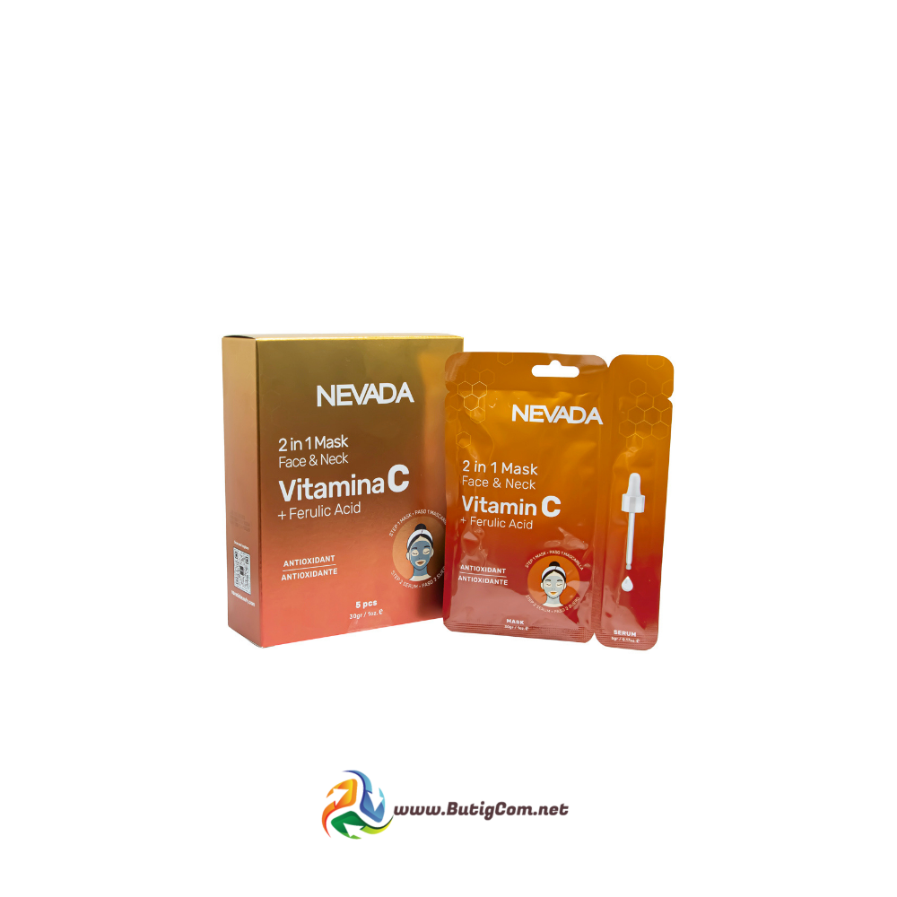 Nevada Mascara Facial Vitamina C + Acido Ferulico 1pza