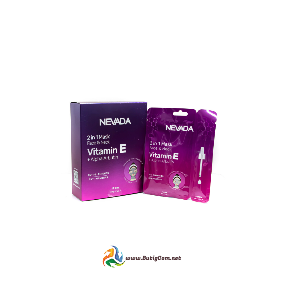 Nevada Mascara Facial Vitamina E+Alpha Arbutin 1pza