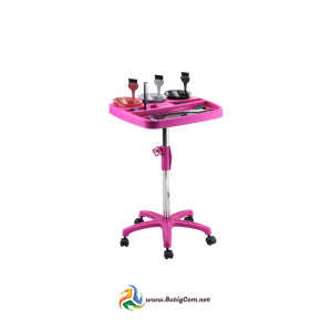 Dompel Mueble Auxiliar para Peluqueria Pintura Rosa