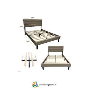 Cama Full Beige