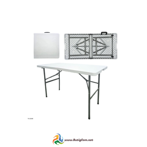 Mesa Plegable de Plástico 4' Blanca