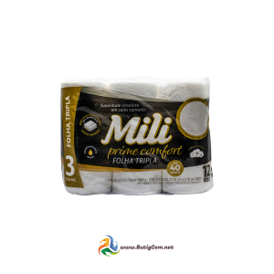 Mili Papel Higienico Prime 12pza 20M