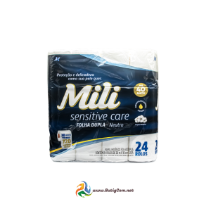Mili Papel Higienico Neutro 24pza 30M