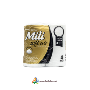 Mili Papel Higienico F.Tripla 4pza 20M